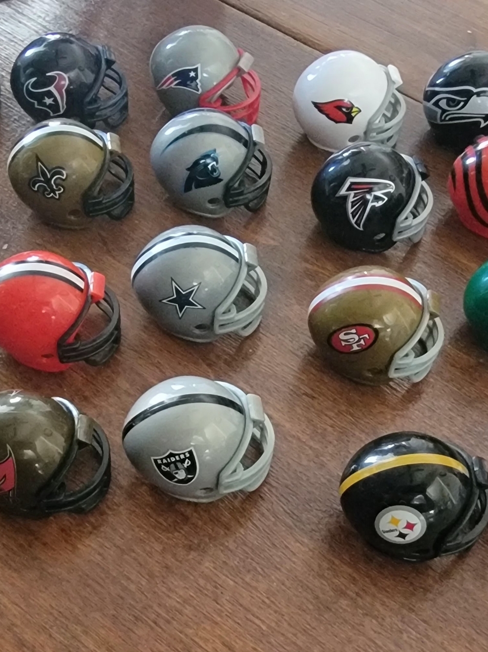 NFL Team Mini Helmet Lot - Multiple Teams